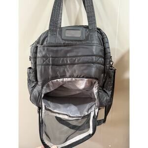 Lug Puddle Jumper classic Black quilted Overnight travel gym bag